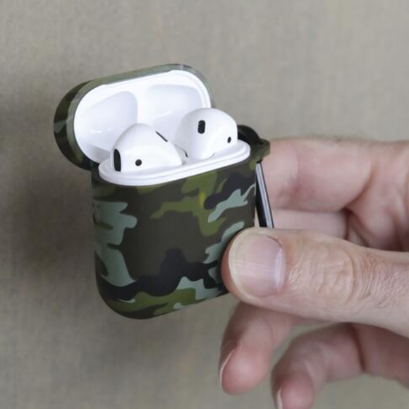 Pod Skinz Silicone Case and Carabiner for Airpods - Picture 4 of 5